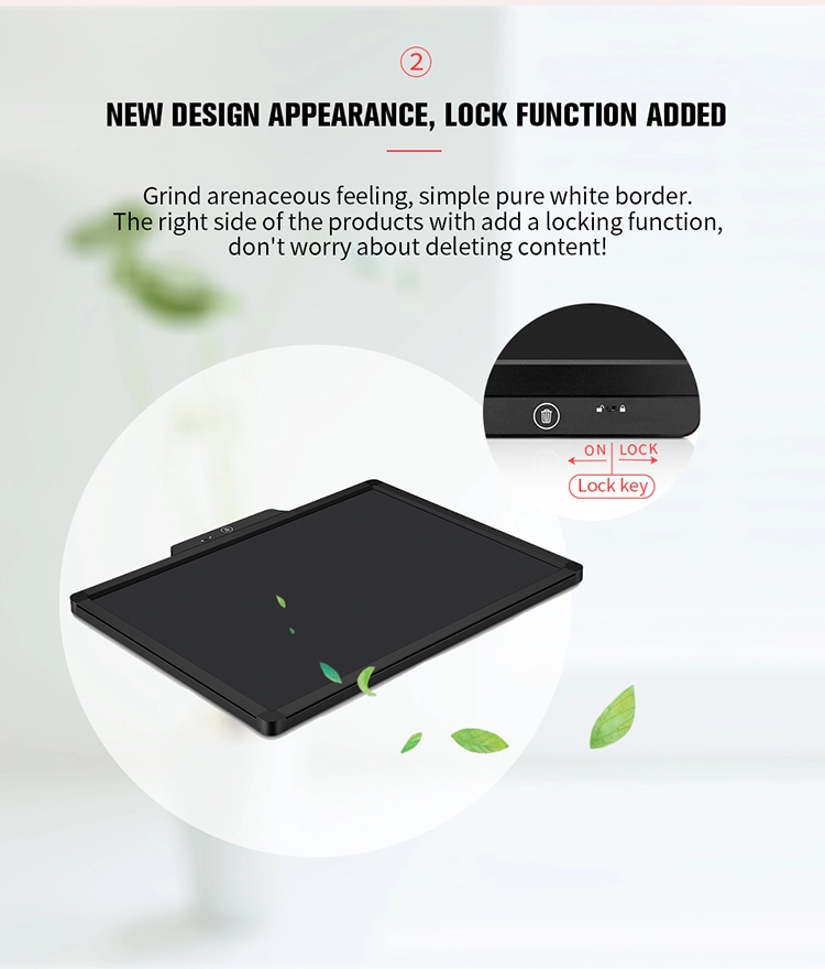 Office Note Pad 20 Inch Easy Writing And Remove Meeting Board LCD Tablet Memo Blackboard