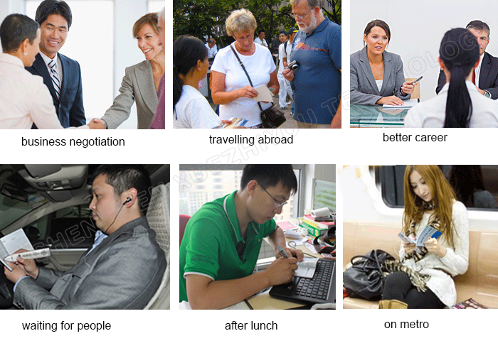 14 languages talking pen