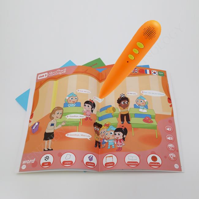 kids talking pen