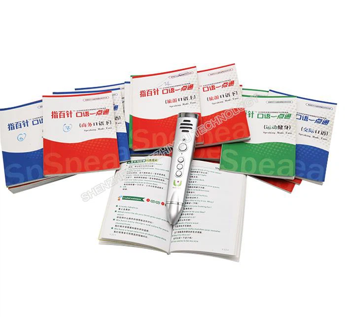 Bildung sprechen Stift für Sprachen unterrichten billige Leser sprechen Stift mit guter Qualität Bücher ISO9001 Herstellung