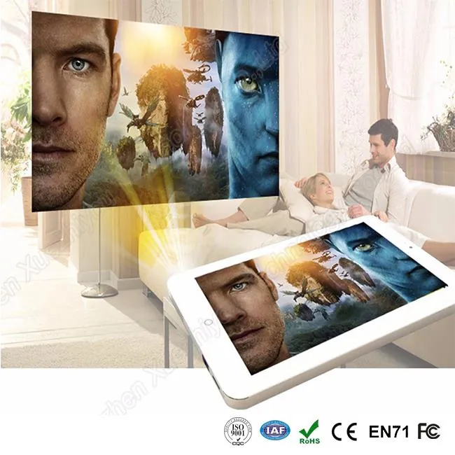Tragbare 8-Zoll-Projektor Tablet PC