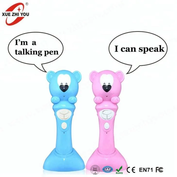 Cartoon Pädagogische Spielzeugsprache Englisch lernen Smart Smart Talking Pens