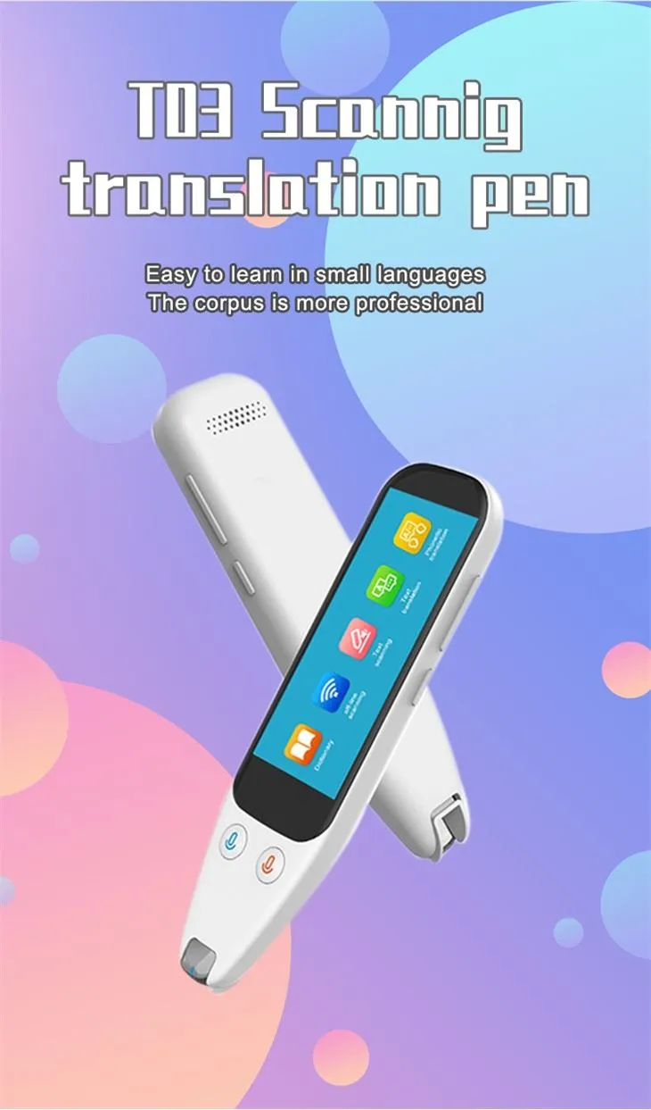 Gerät OCR Digitaler Lesestift unterstützt mehrsprachige Übersetzung