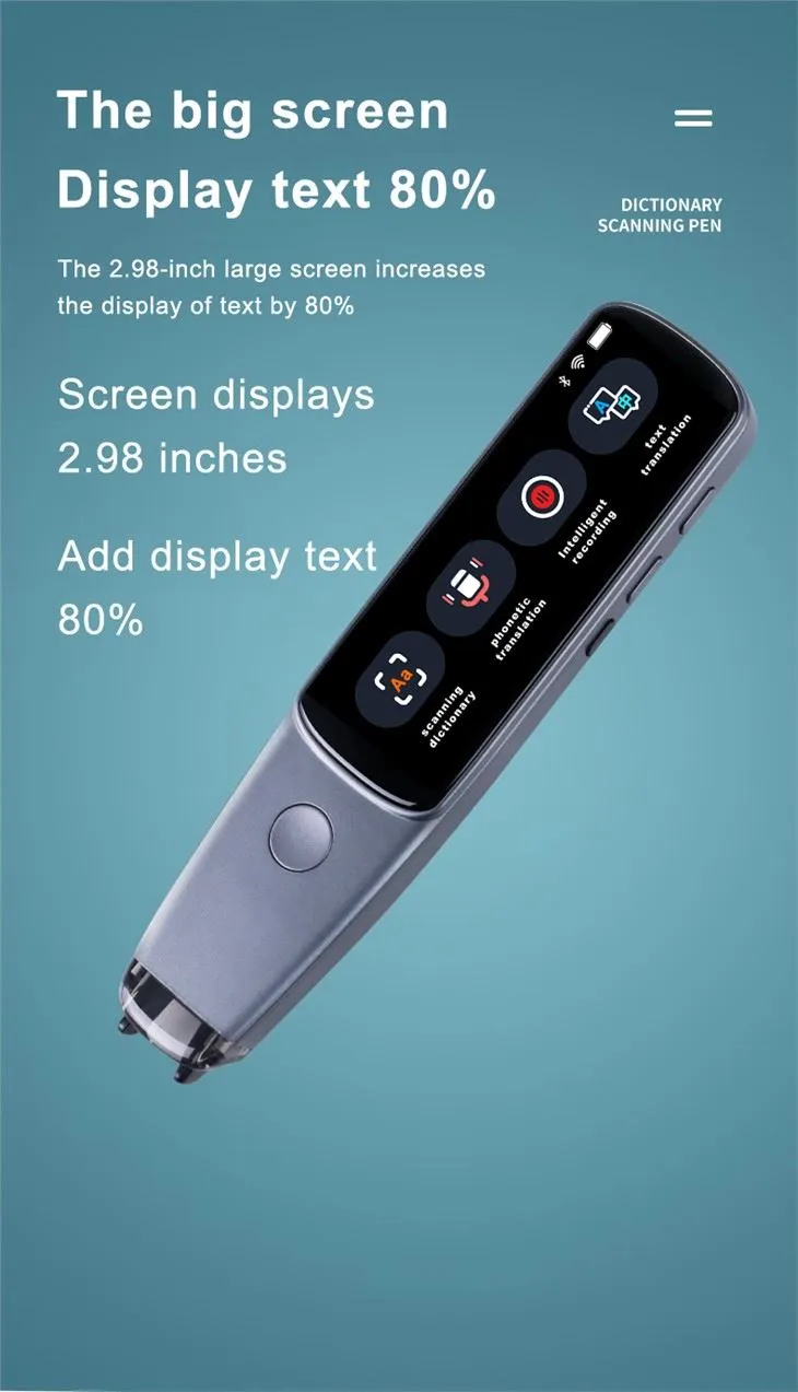 Sprechender Stift, Tablet-PC, Scan-Übersetzungsstift.