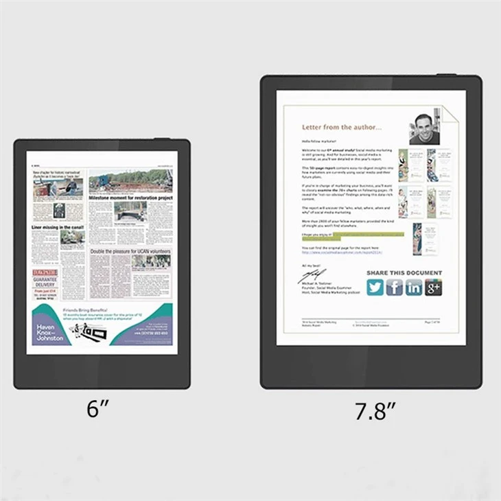 7.8 Inch Ebook Reader Paper Tablet 7.8 Inch Ebook Reader Paper Tablet