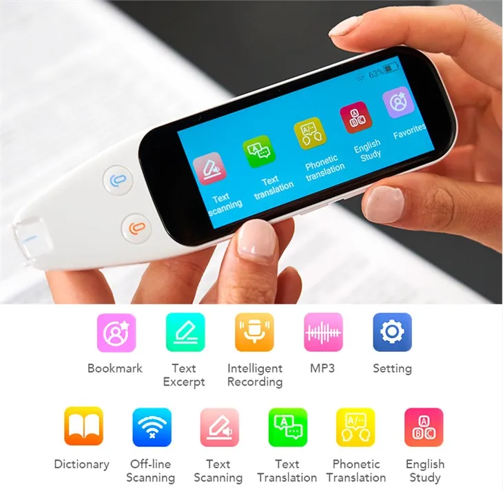 Lesestift mit optischer Zeichenerkennungstechnologie